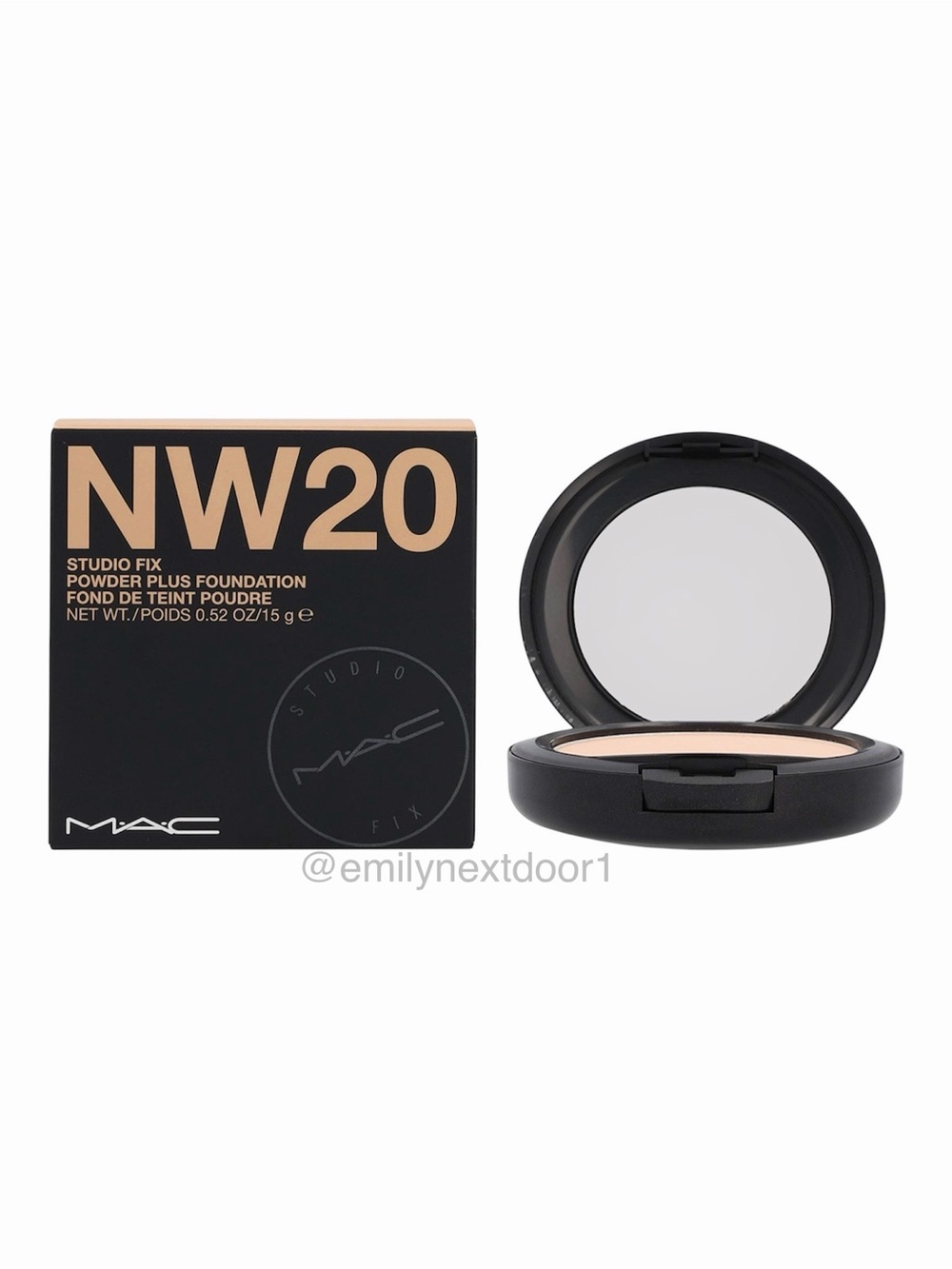 MAC Cosmetics Studio Fix Powder Plus Foundation -NW20- [ORIGINAL FORMULA] NEW